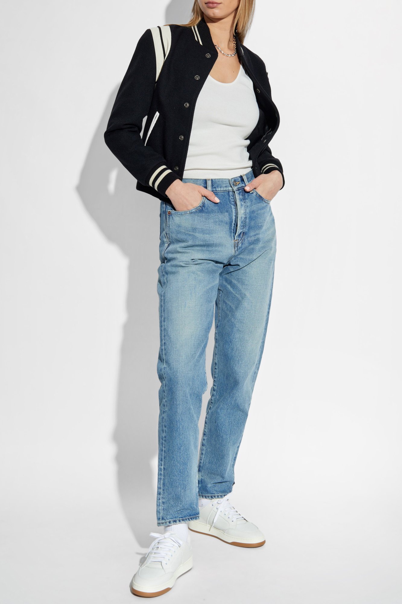Black Bomber jacket Saint Laurent - Vitkac France